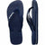 Flip Flops für Männer Havaianas Logo Blau