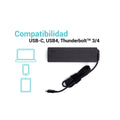 Tragbares Ladegerät i-Tec CHARGER-C100W Schwarz
