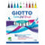 Marker-Set Giotto Turbo Soft Brush Bunt Etüie Pinsel 10 Stücke
