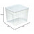 Container-Eimer Mondex space box 4 h 34,5l Durchsichtig Polypropylen 34,5 L 42 x 35 x 33 cm