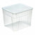 Container-Eimer Mondex space box 4 h 34,5l Durchsichtig Polypropylen 34,5 L 42 x 35 x 33 cm