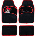 Auto-Fußmatten-Set Minnie Mouse CZ10339 Schwarz/Rot