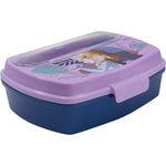 Lunchbox mit Zubehör Frozen CZ11271 Blau Kunststoff