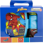 Brotzeitdose mit Flasche Spider-Man CZ11279 380 ml 17 cm Kunststoff