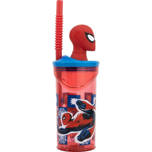 Becher mit Strohhalm Spider-Man CZ11338 3D