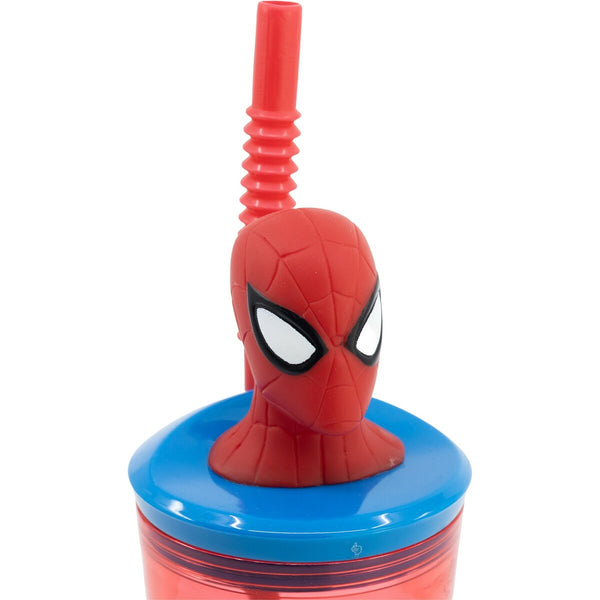 Becher mit Strohhalm Spider-Man CZ11338 3D