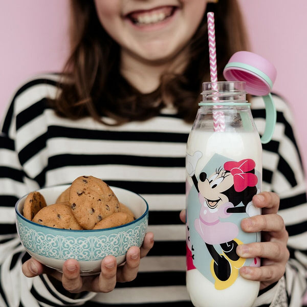 Wasserflasche Minnie Mouse CZ11359 460 ml Rosa Silikon