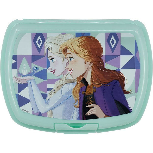Lunchbox Frozen CZ11369 Blau Kunststoff