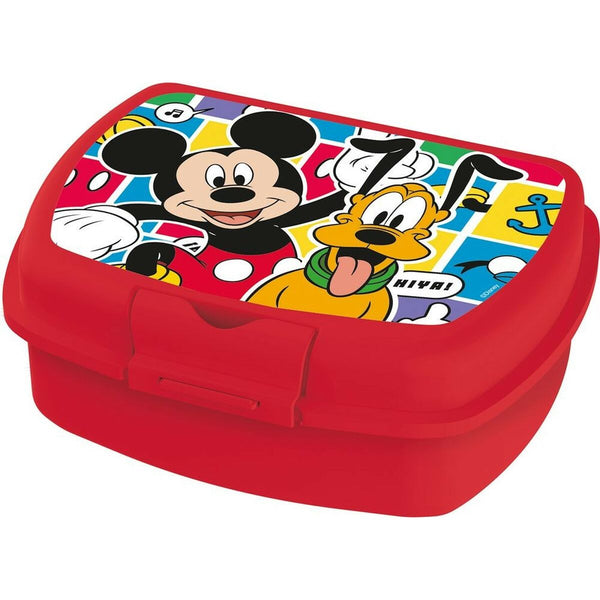 Lunchbox Mickey Mouse CZ11370 Rot Kunststoff