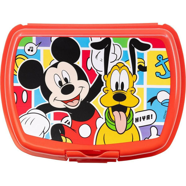 Lunchbox Mickey Mouse CZ11370 Rot Kunststoff