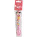 Besteckset Minnie Mouse CZ11401 Rosa Kunststoff 2 Stücke