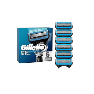 Ersatzklinge für Rasierer Gillette Proshield Chill