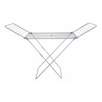 Faltbarer Wäscheständer Gimi Alucom X Legs Silberfarben Stahl Aluminium (20 m)