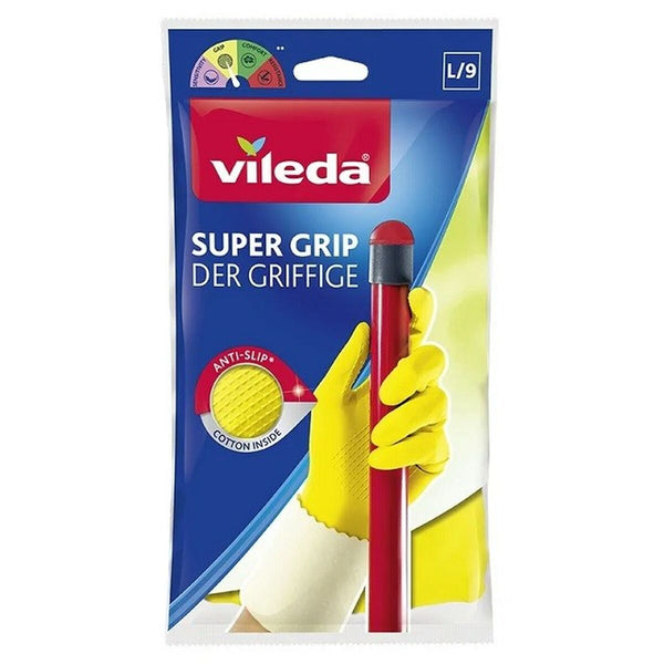 Arbeitshandschuhe Vileda Super Universal Gelb (1 Stück)