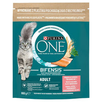 Katzenfutter Purina One Bifensis Adult Erwachsener Lachsfarben 800 g