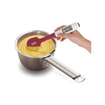 Küchenspatel Metaltex 29806410 Silikon 30 cm Weiß