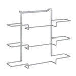 Aufhänger für Türen Metaltex Galileo Metall 36 x 9 x 30 cm Dreifach Rollenhalter
