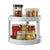 Mehrzweck-Organizer Metaltex Giro-2 Grau