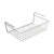 Organizer für Küchenschränke Metaltex Kanguro 40 x 26 x 14 cm Weiß Grau