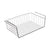 Organizer für Küchenschränke Metaltex Kanguro 40 x 26 x 14 cm Weiß Grau