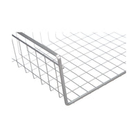 Organizer für Küchenschränke Metaltex Kanguro 40 x 26 x 14 cm Weiß Grau