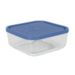 Lunchbox Borgonovo Igloo Blau 22 x 22 x 9 cm 18,5 x 18,5 x 7,4 cm