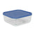 Lunchbox Borgonovo Igloo Blau 22 x 22 x 9 cm 18,5 x 18,5 x 7,4 cm