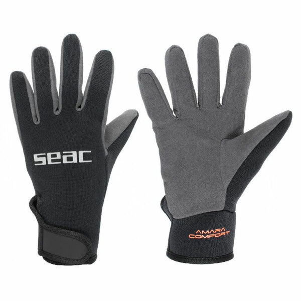 Taucherhandschuhe Seac Amara Comfort Schwarz