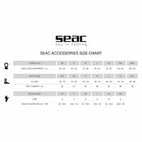 Taucherhandschuhe Seac Amara Comfort Schwarz