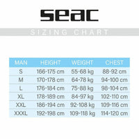 Neopren Seac Shark 5 mm Schwarz