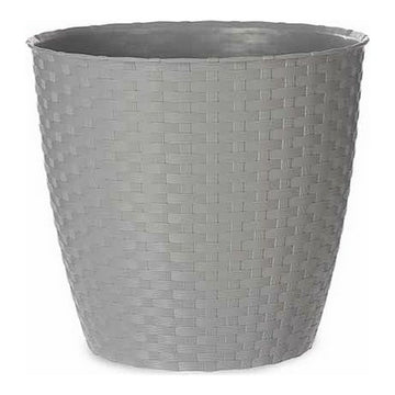 Blumentopf Stefanplast 3872129 Grau Kunststoff 29 x 26,5 x 29 cm