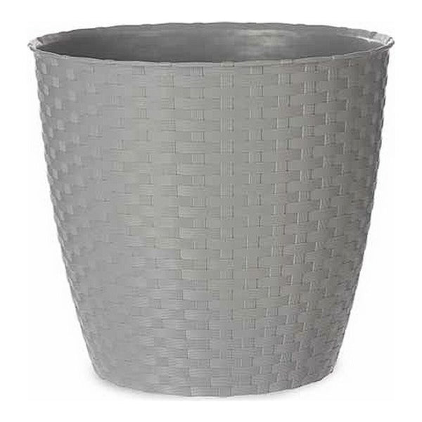 Blumentopf Stefanplast 3872129 Grau Kunststoff 29 x 26,5 x 29 cm