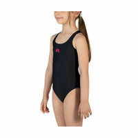 Badeanzug für Mädchen Aquarapid Costume Schwarz