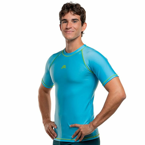 Kurzärmliges Sport T-Shirt Aquarapid Aquarapida Blau Indigo