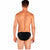 Herren Badehose Aquarapid Costume Slip Schwarz