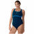 Damen Badeanzug Aquarapid Costume  Blau