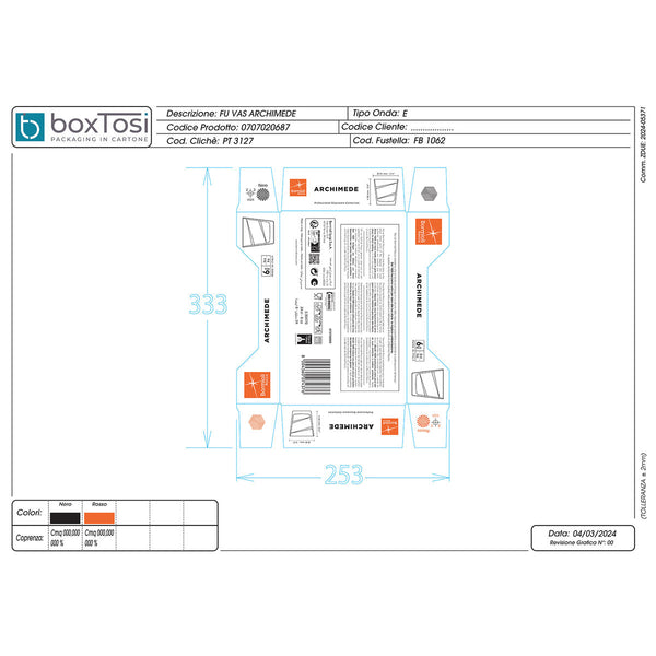 Gläserset Bormioli Rocco B2_0557760 Glas 240 ml 6 Stück