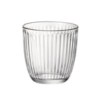 Gläserset Bormioli Rocco Line Mit Relief Durchsichtig 6 Stück Glas 290 ml