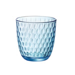 Gläserset Bormioli Rocco Slot Blau Glas Mit Relief 290 ml 6 Stück