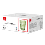 Wasserglas Bormioli Rocco Barshine grün Glas 380 ml (6 Stück)