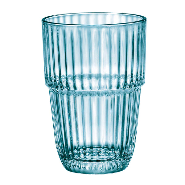 Wasserglas Bormioli Rocco Barshine Blau Glas 380 ml (6 Stück)