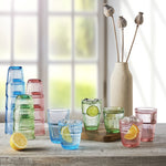 Wasserglas Bormioli Rocco Barshine Blau Glas 300 ml (6 Stück)