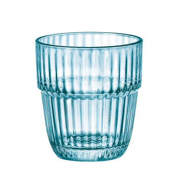 Wasserglas Bormioli Rocco Barshine Blau Glas 300 ml (6 Stück)