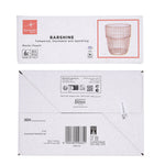 Wasserglas Bormioli Rocco Barshine Orange Glas 300 ml (6 Stück)