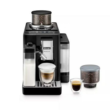 Superautomatische Kaffeemaschine DeLonghi EXAM 440.55.B Schwarz Silberfarben 1450 W 19 bar 250 g