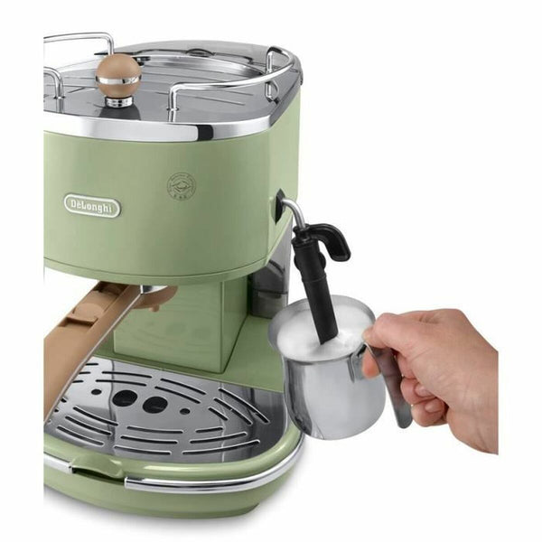 Manuelle Express-Kaffeemaschine DeLonghi ECOV 310.GR grün 1,4 L