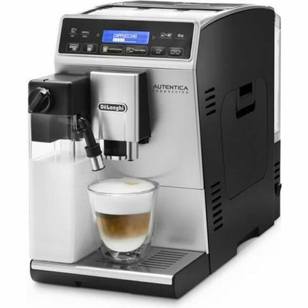 Superautomatische Kaffeemaschine DeLonghi Cappuccino ETAM 29.660.SB Silberfarben 1450 W 15 bar 1,4 L