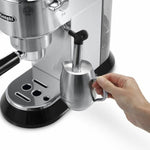 Manuelle Express-Kaffeemaschine DeLonghi EC 685.M Schwarz metall Silberfarben Stahl 1 L 1,1 L