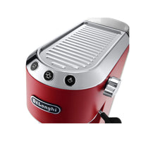 Kolben-Kaffeemaschine DeLonghi 0132106169 Edelstahl Rot 1 L