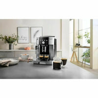 Superautomatische Kaffeemaschine DeLonghi Schwarz Silberfarben 15 bar 1,8 L